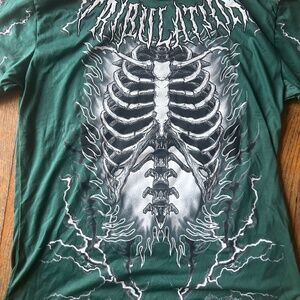 y2k style affliction style mens tshirt